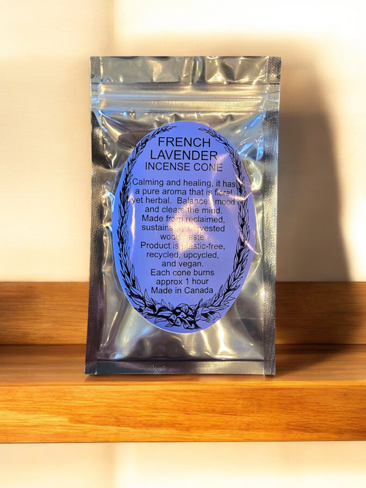 Ganesha's Garden French Lavender Incense 5 Cone Pack