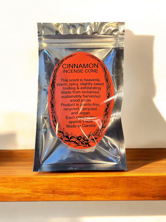 Ganesha's Garden Cinnamon Cone Incense 5 Cone Pack