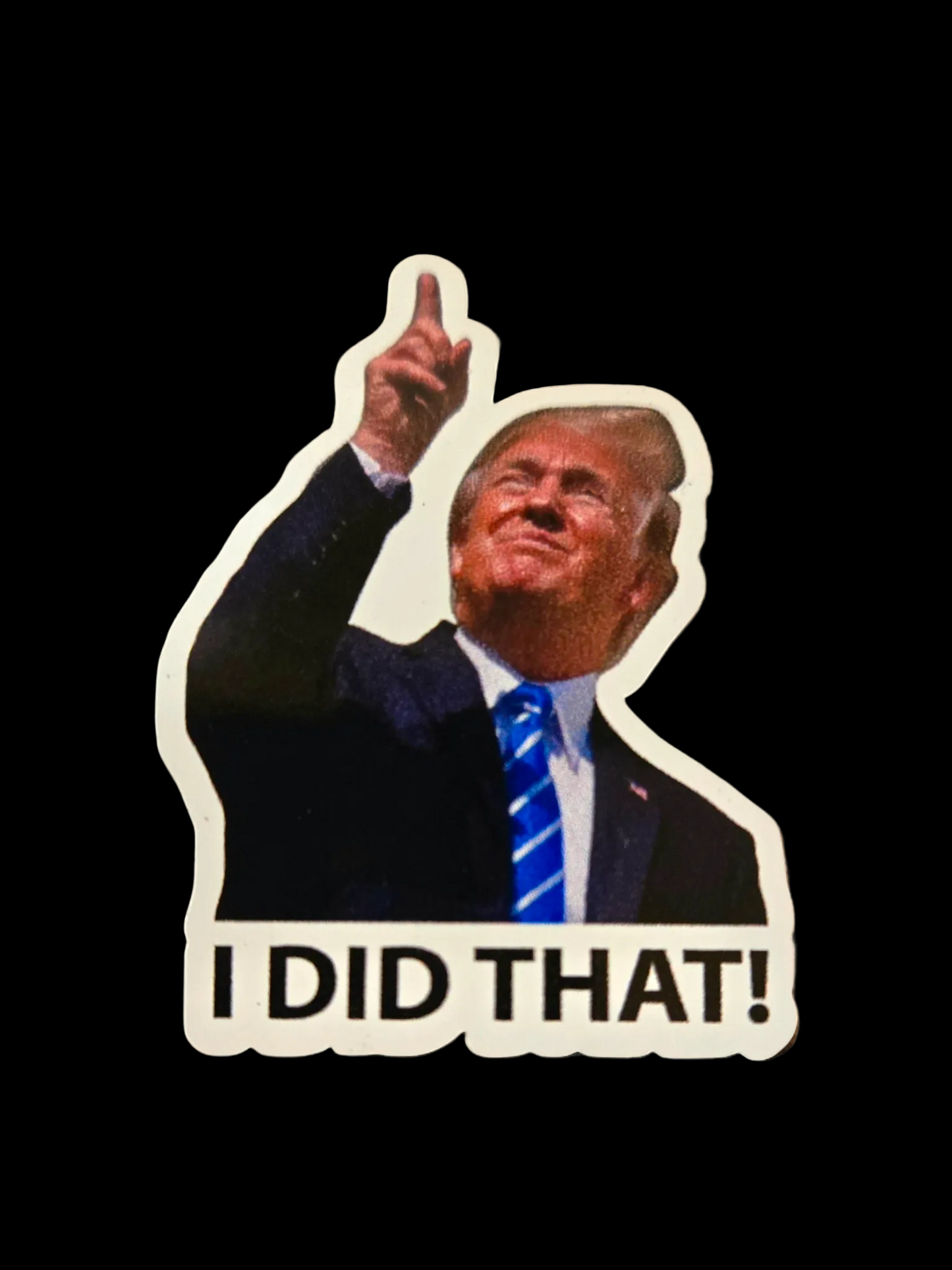 "I did that" Vinyl Sticker 2"x1.25" (20 pack)