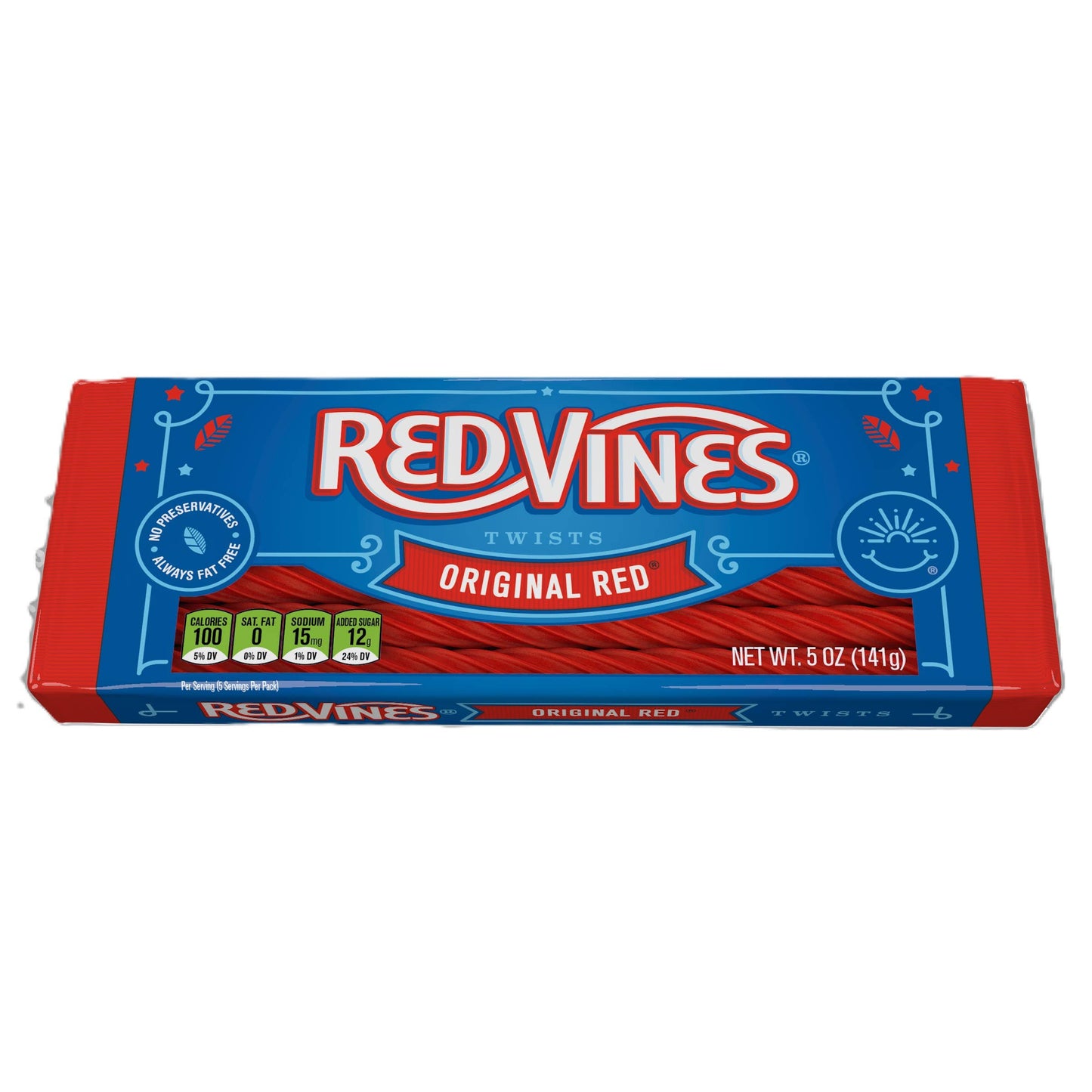 Red Vines, Red Licorice Candy, 5oz