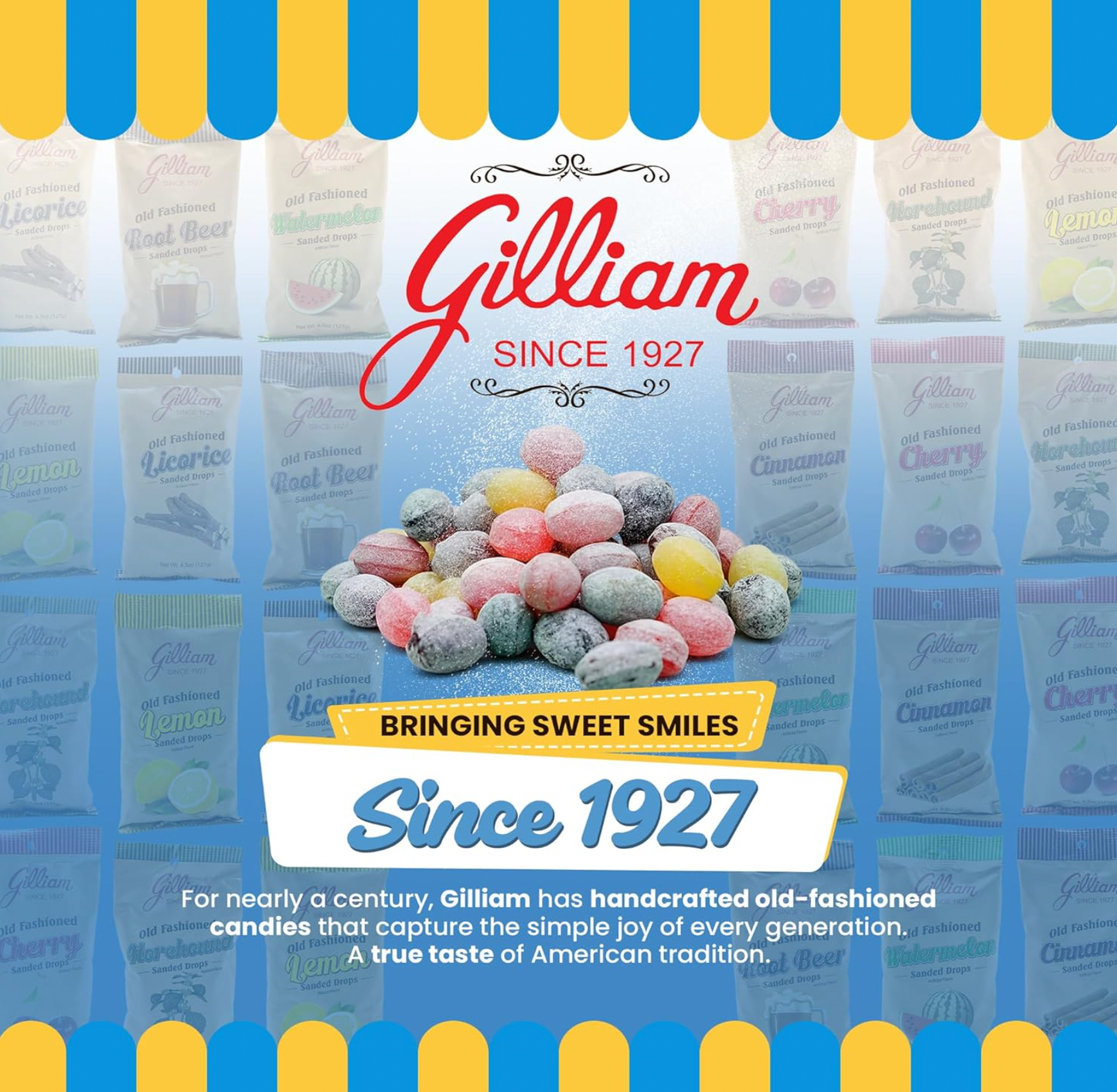 Gilliam Licorice Drops 4.5oz