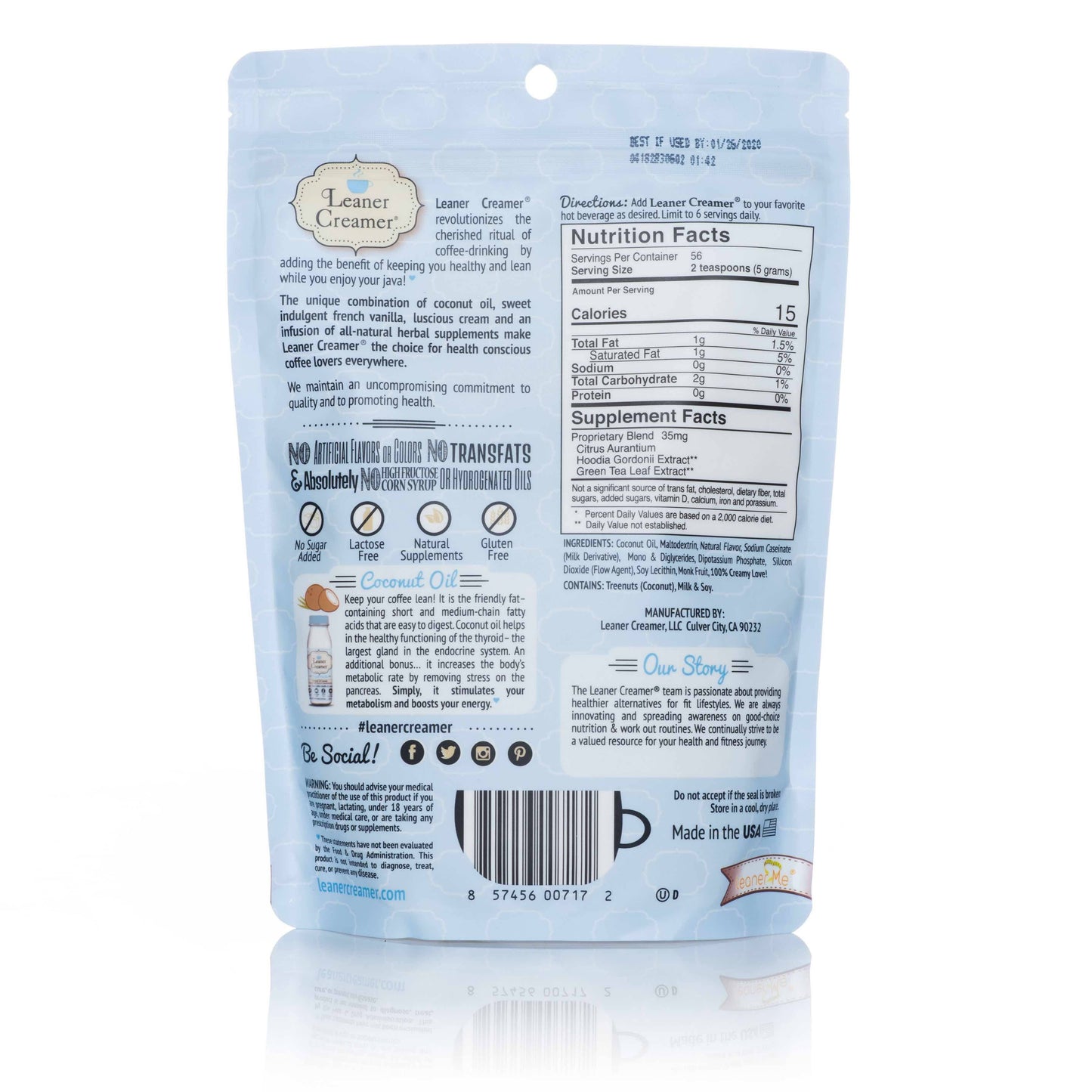 French Vanilla Coffee Creamer 9.8oz