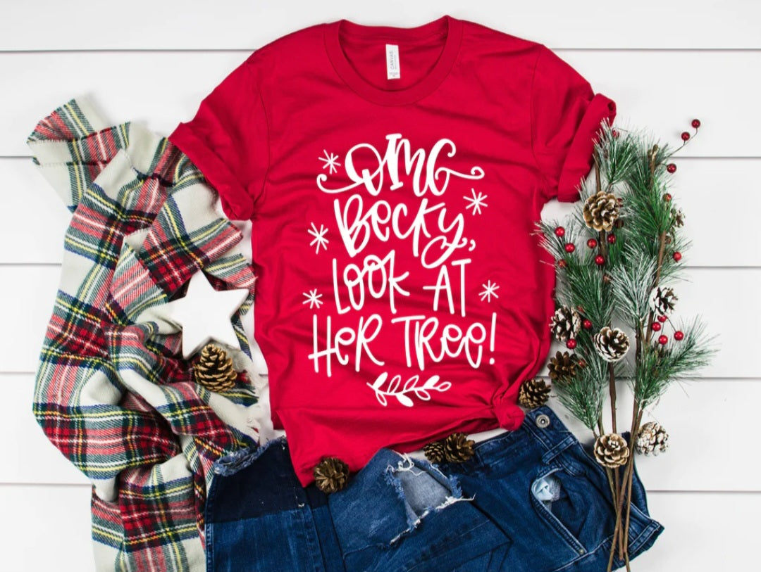 OMG Becky...look at her tree! Design