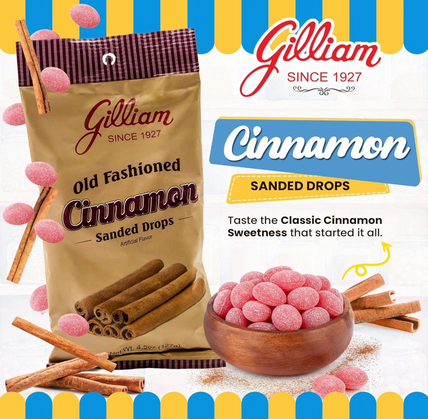 Gilliam Cinnamon Drops 4.5oz
