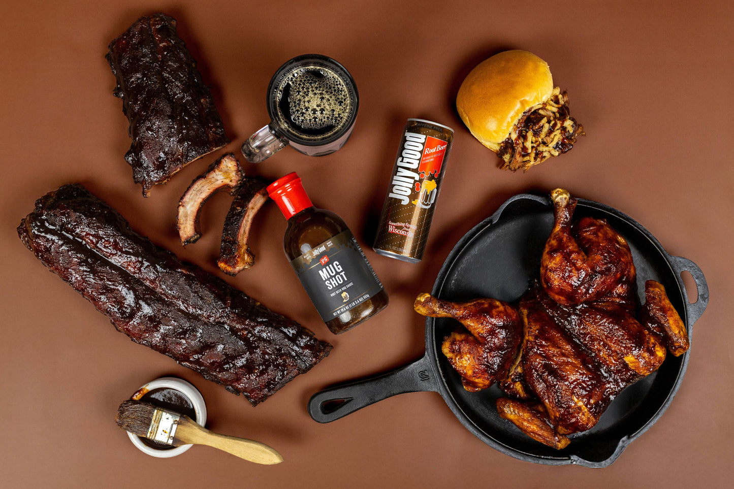 Mug Shot – Root Beer BBQ Sauce 19.6oz