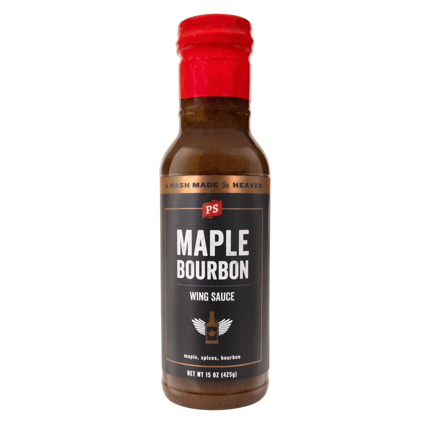 Maple Bourbon Wing Sauce 15oz