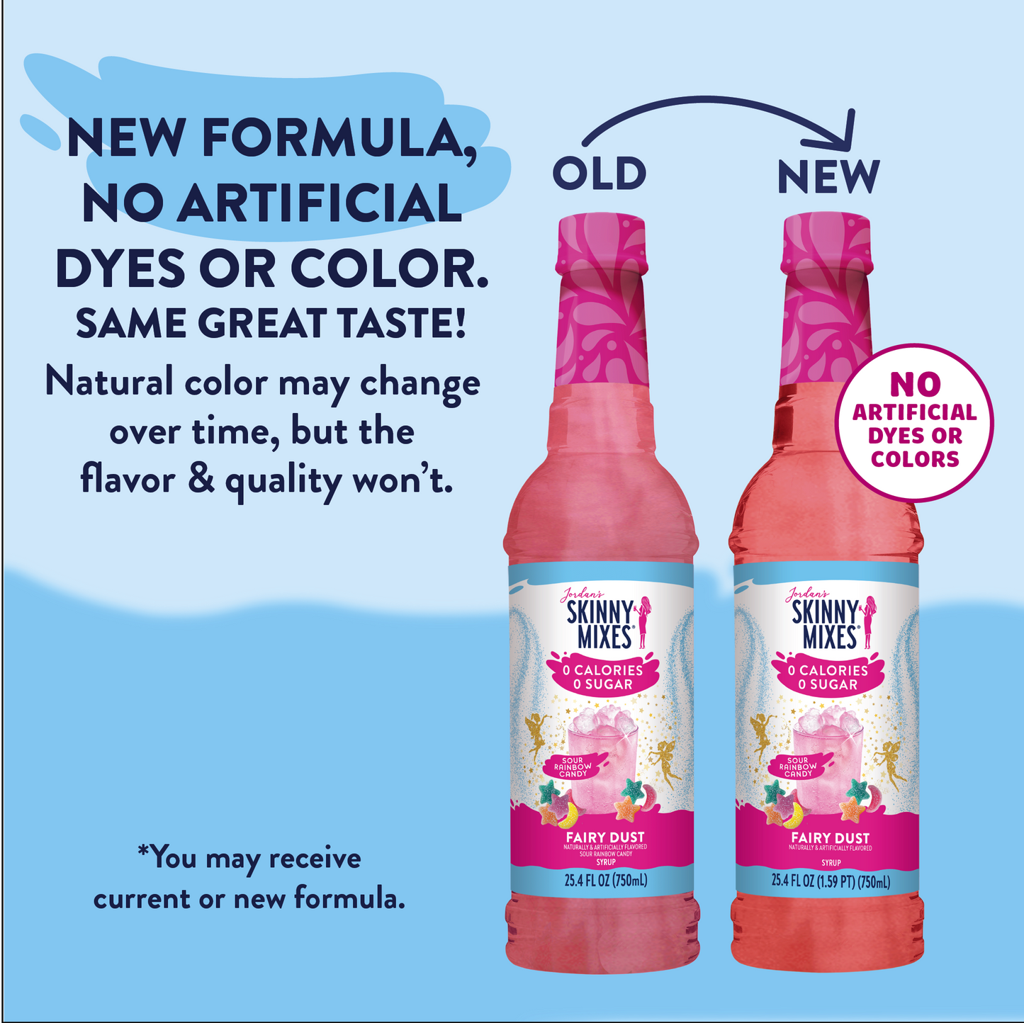 Sugar Free Sour Fairy Dust Syrup
