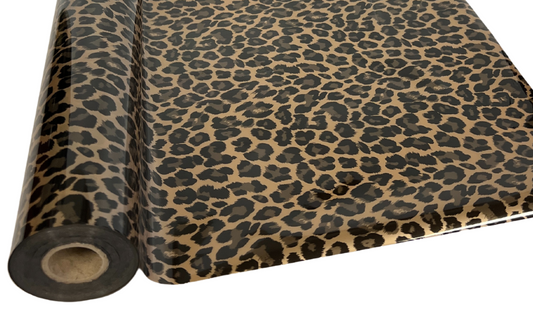 Wild Leopard Spots (Large) Gold Foil