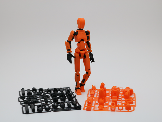 Dummy 13 3D Printed Crash Test Dummy (Kit-assembly required)