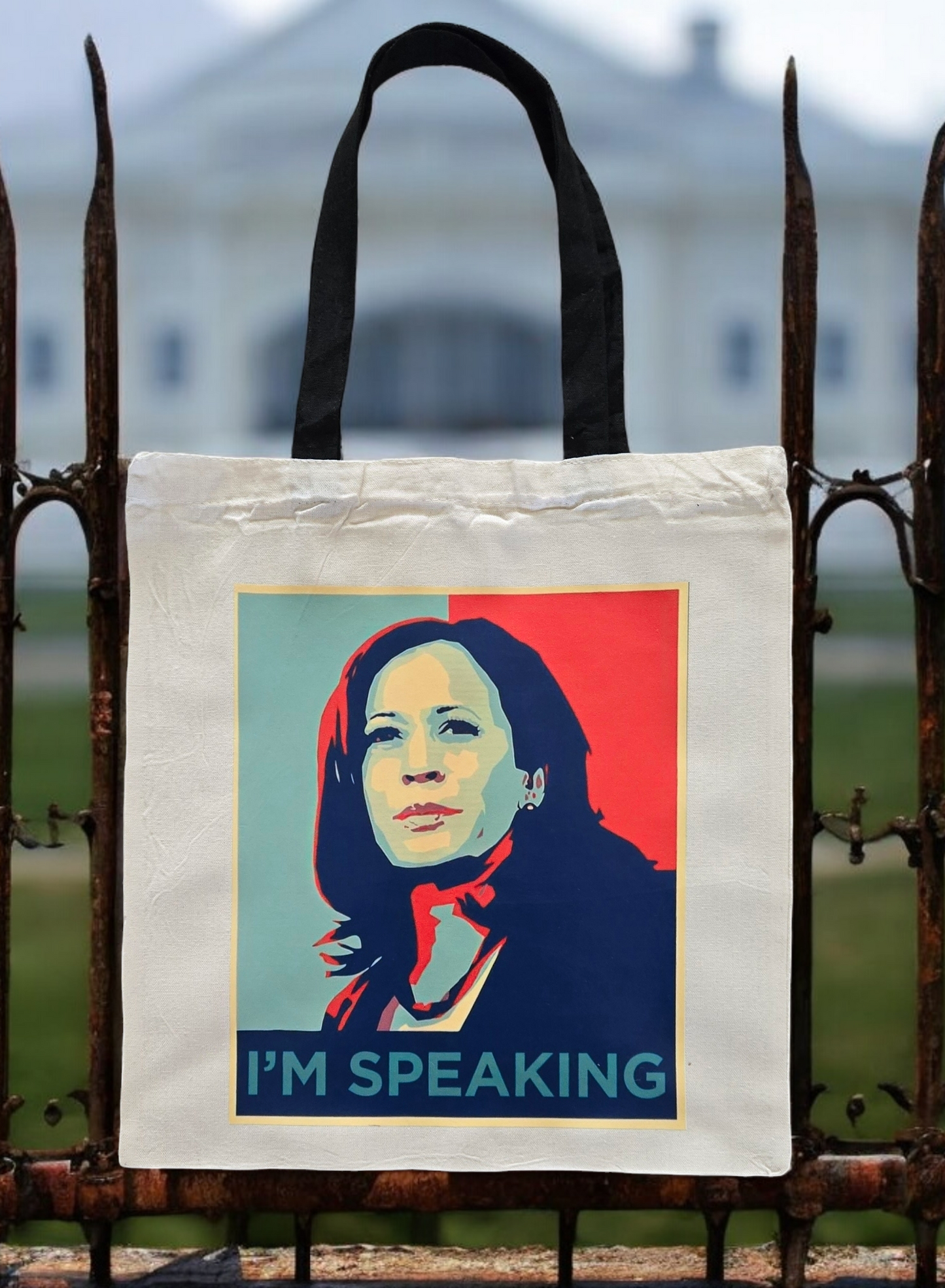 Reusable Shopping Bag "Kamala Harris"