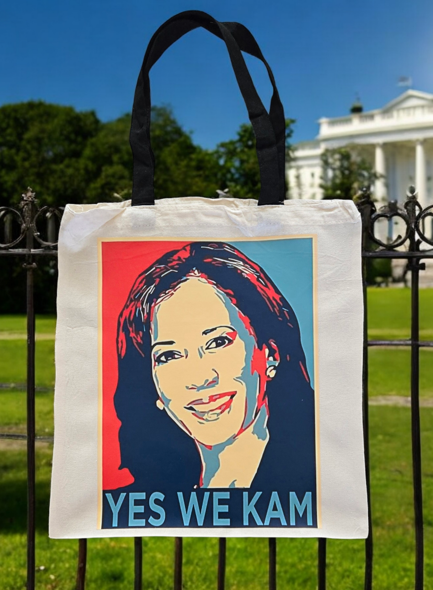 Reusable Shopping Bag "Kamala Harris"