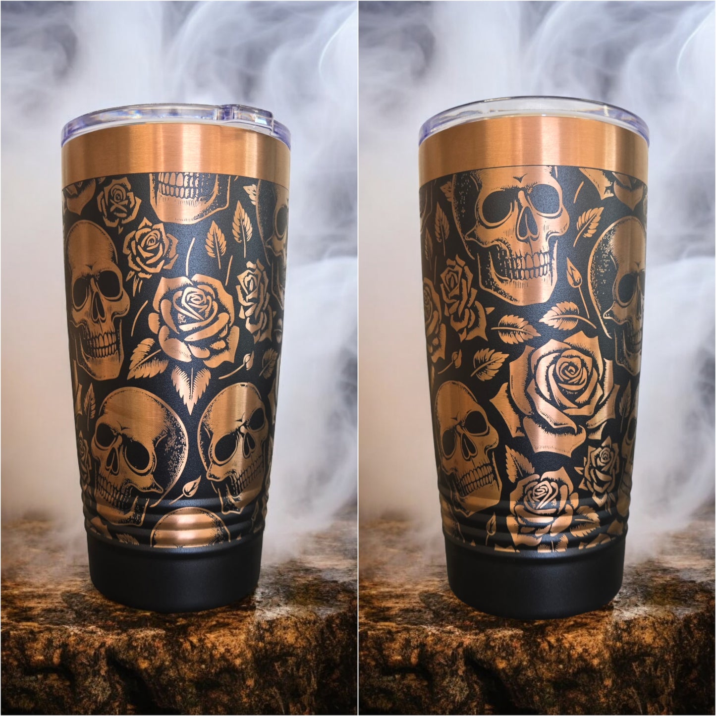 20oz Halloween Tumbler Copper (Full Wrap)