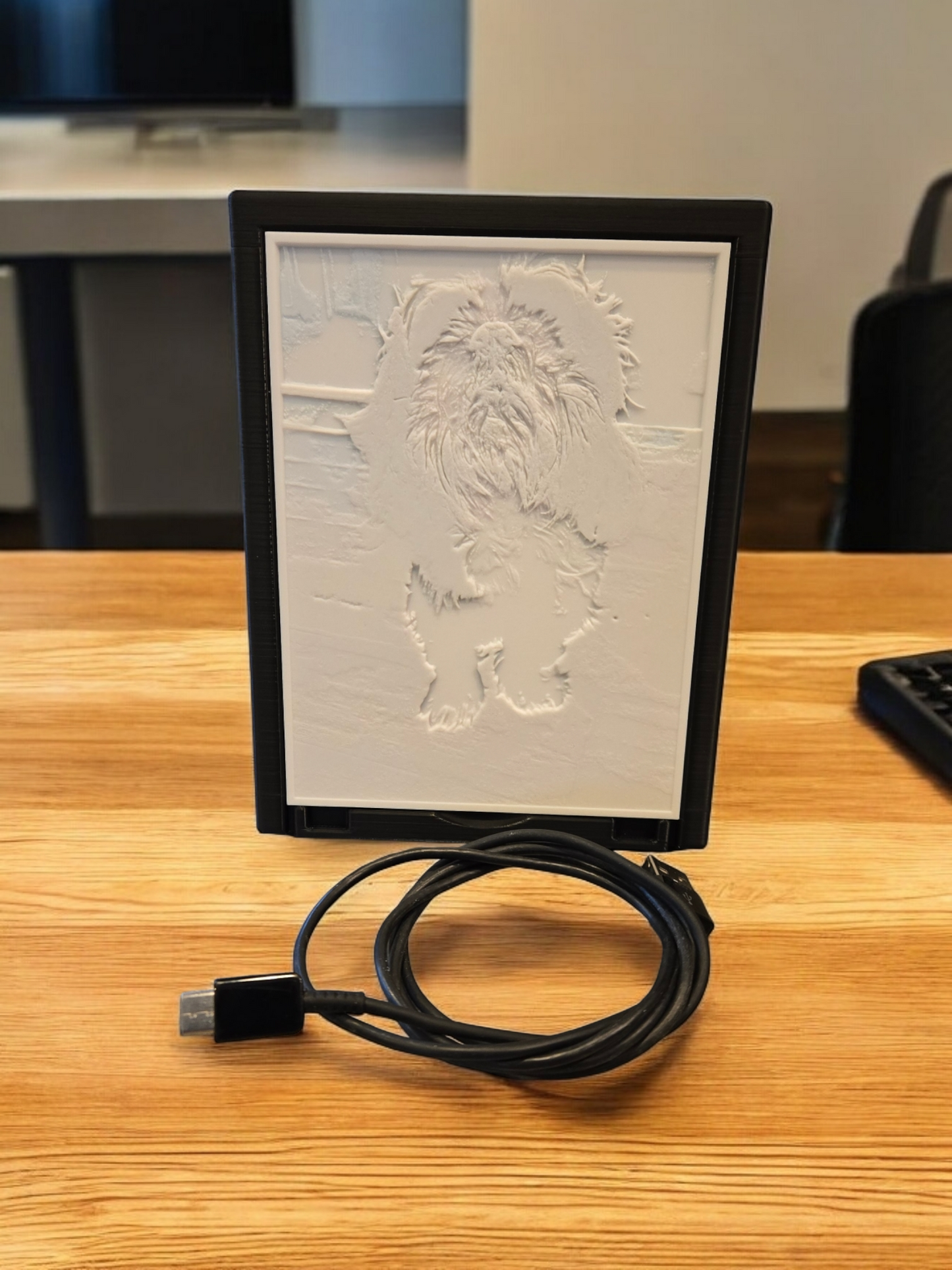 Custom Lithophane w/Frame