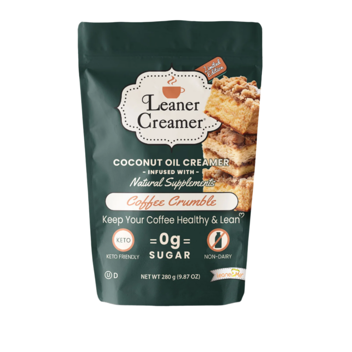 Coffee Crumble Coffee Creamer - Limited Edition 9.8oz