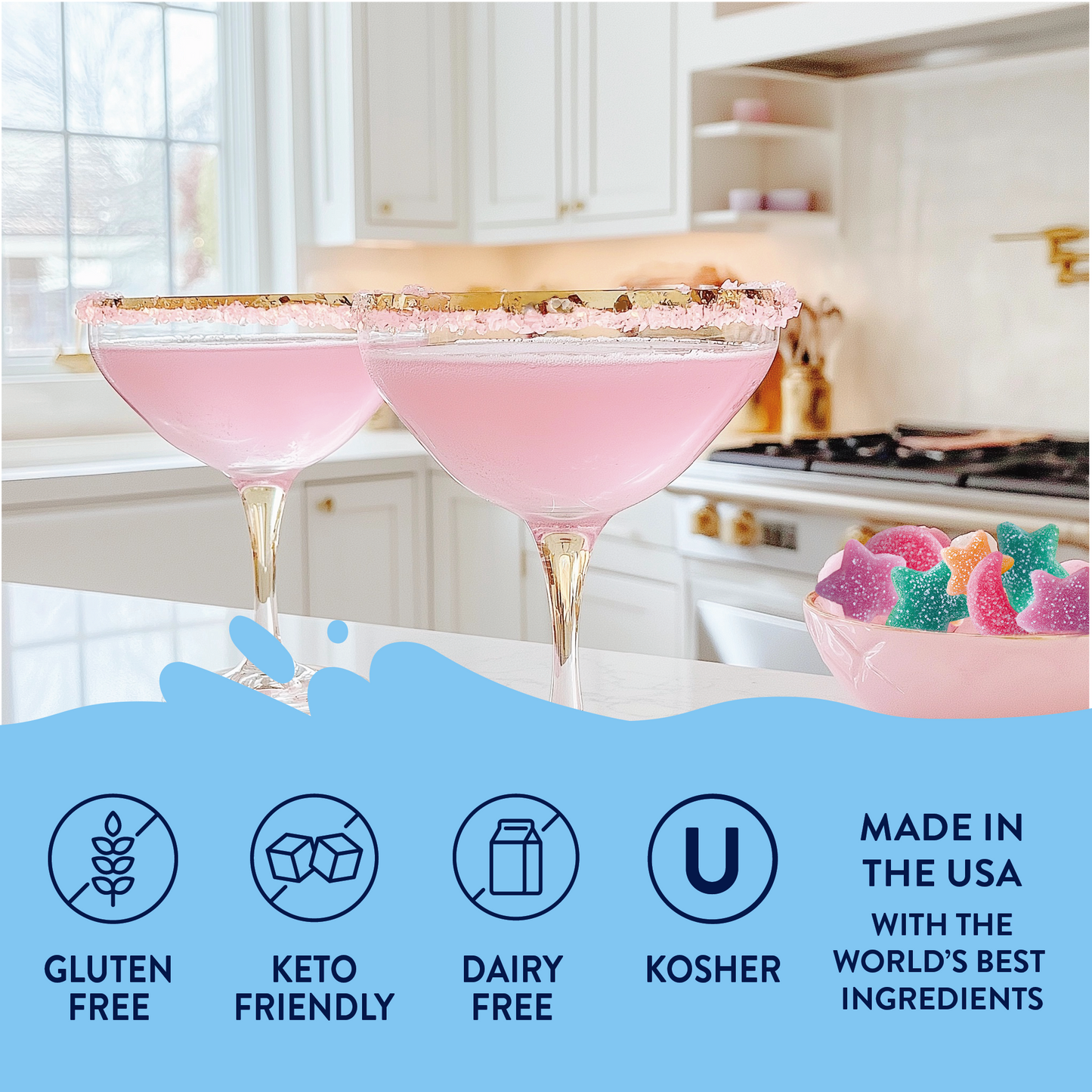 Sugar Free Sour Fairy Dust Syrup