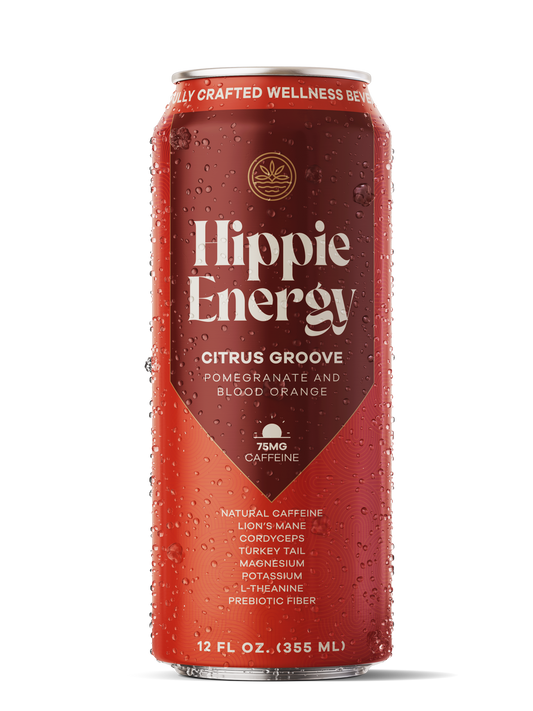 Hippie Energy Citrus Groove Energy Drink 4-Pack