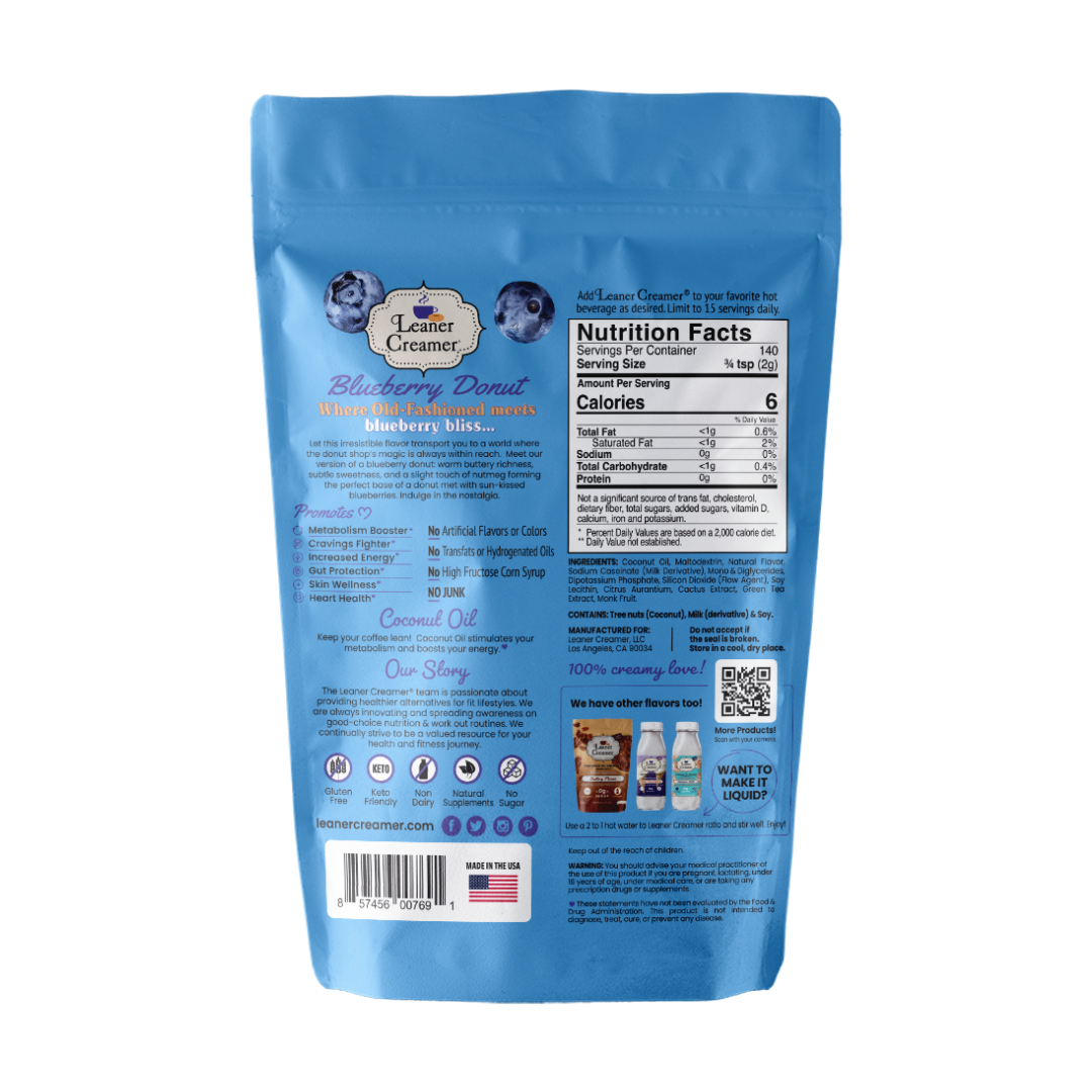 Blueberry Donut Coffee Creamer – Limited Edition 9.8oz
