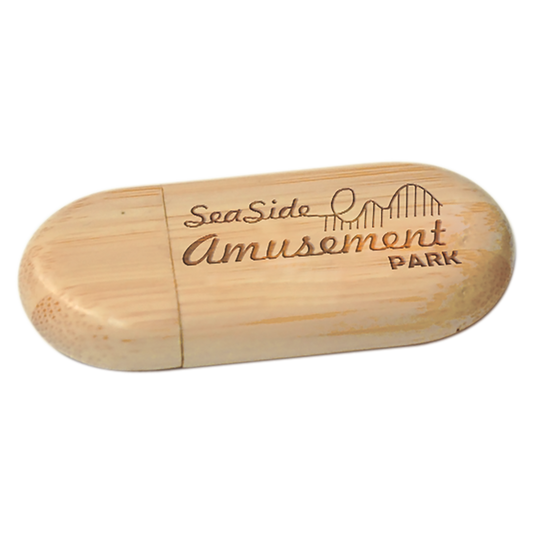 Custom Engraved 8GB Bamboo Flash Drive