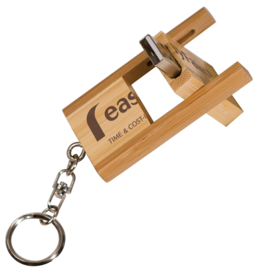 Custom Engraved 8GB Bamboo Flash Drive