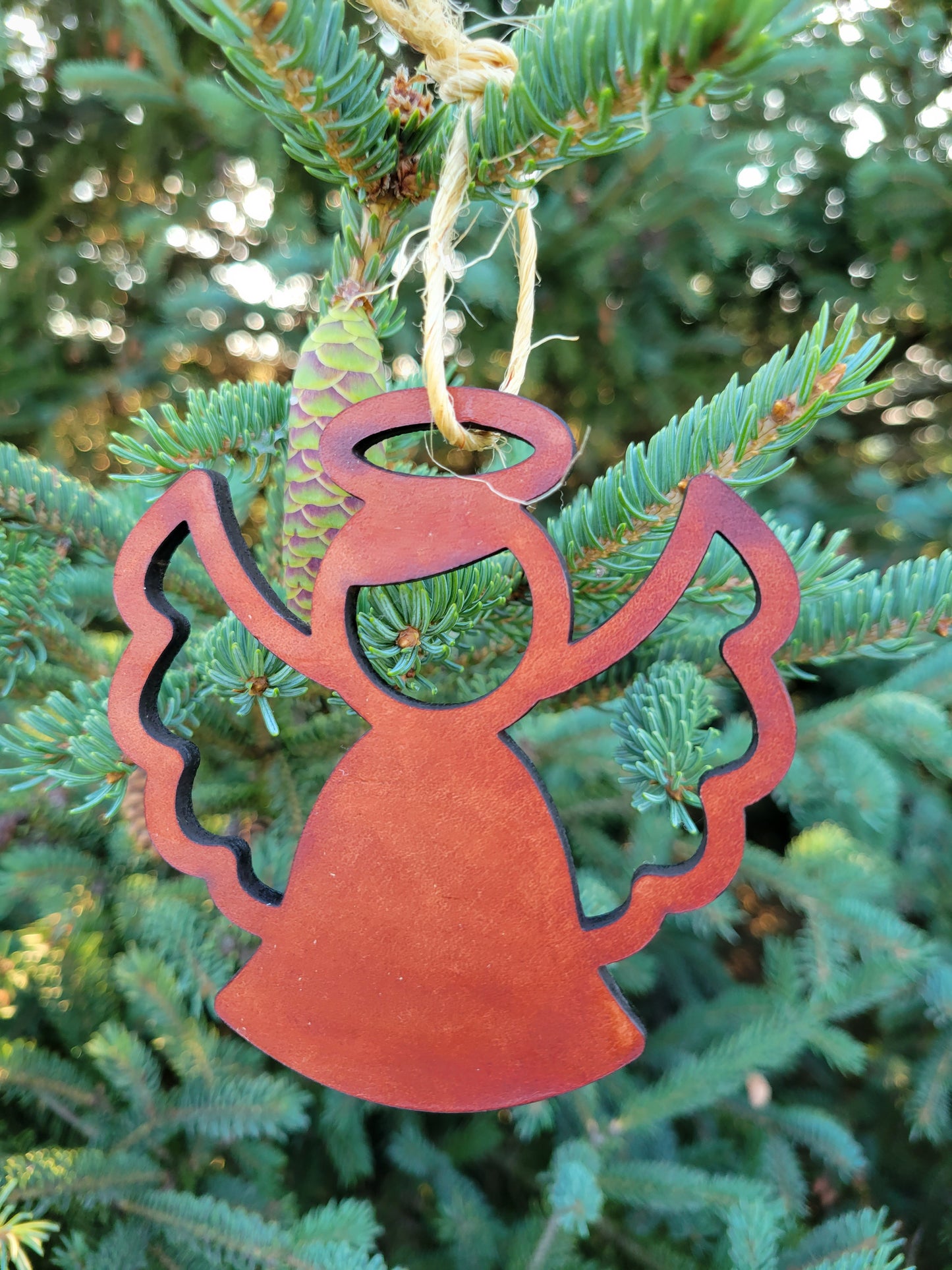 Moo-velous Angel Christmas Ornaments