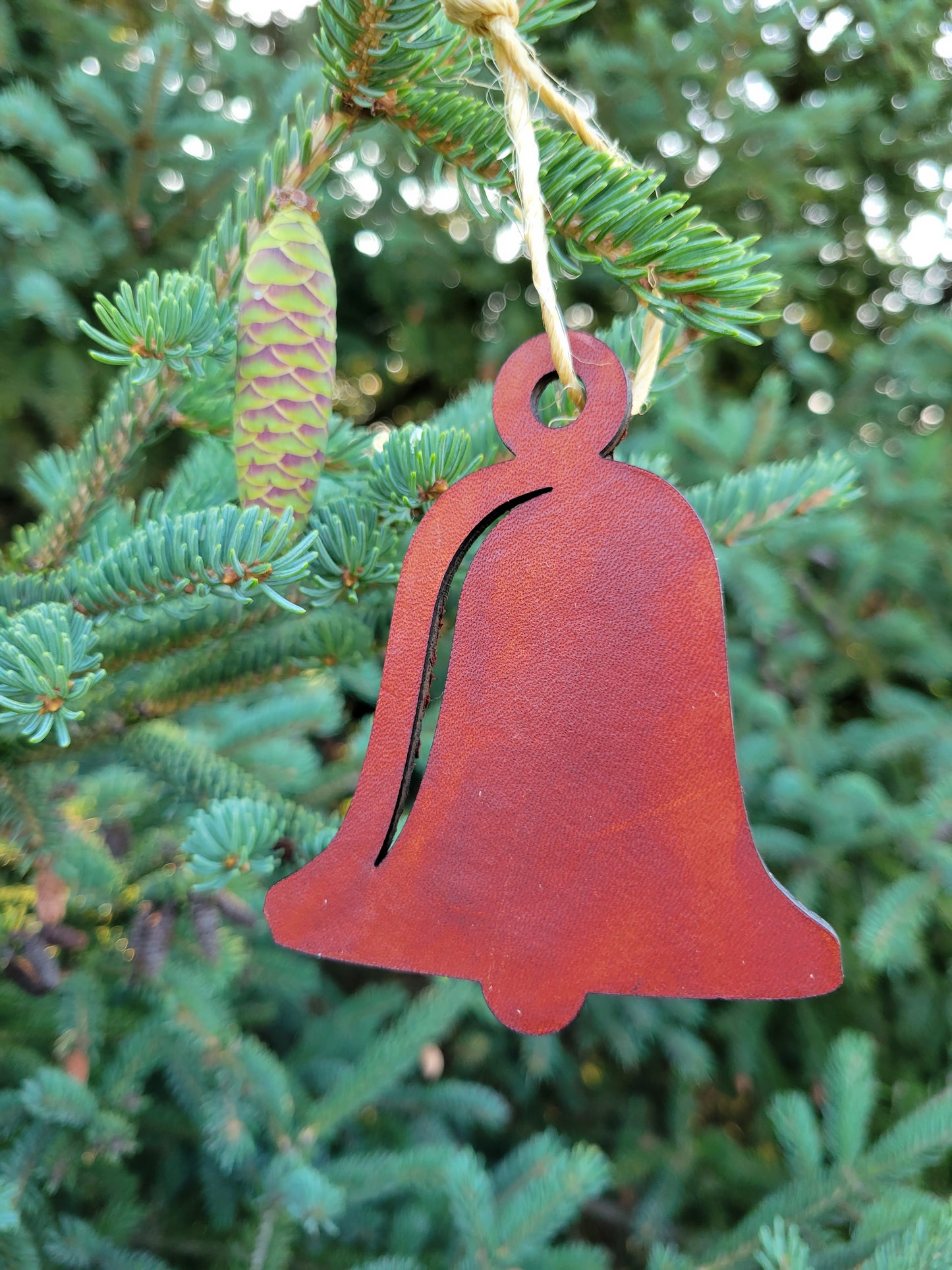 Moo-velous Bell Themed Christmas Ornaments