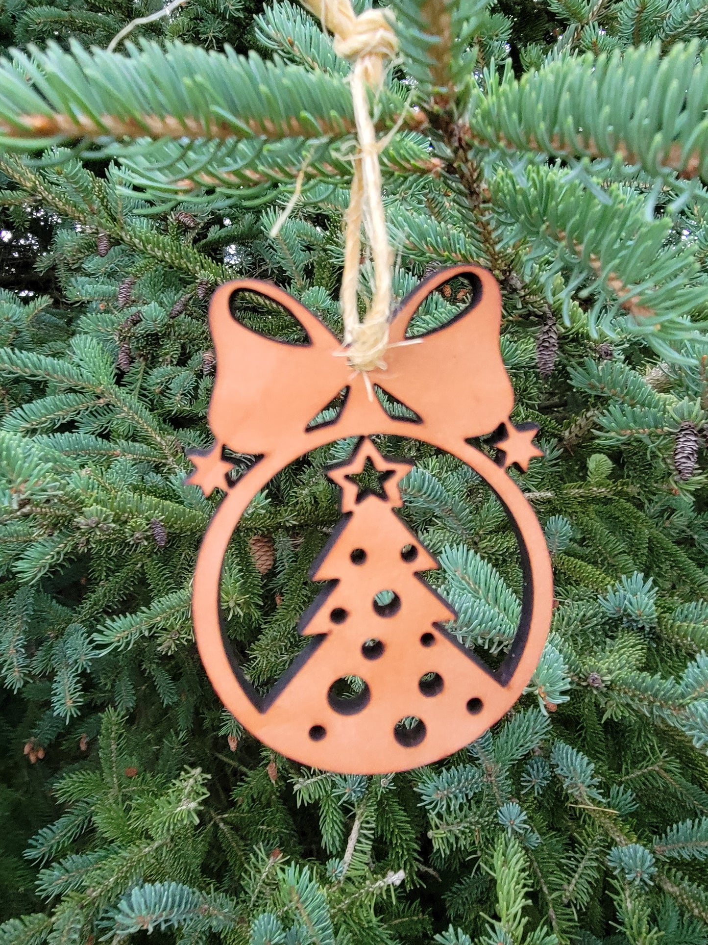 Moo-velous Christmas Tree Themed Ornaments