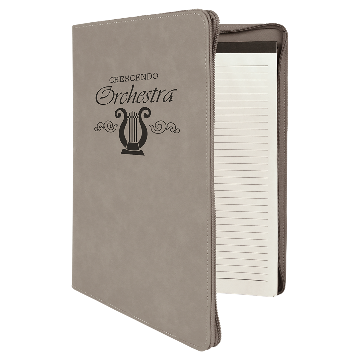 Custom Engraved Portfolio with Notebook 9.5" x 12"