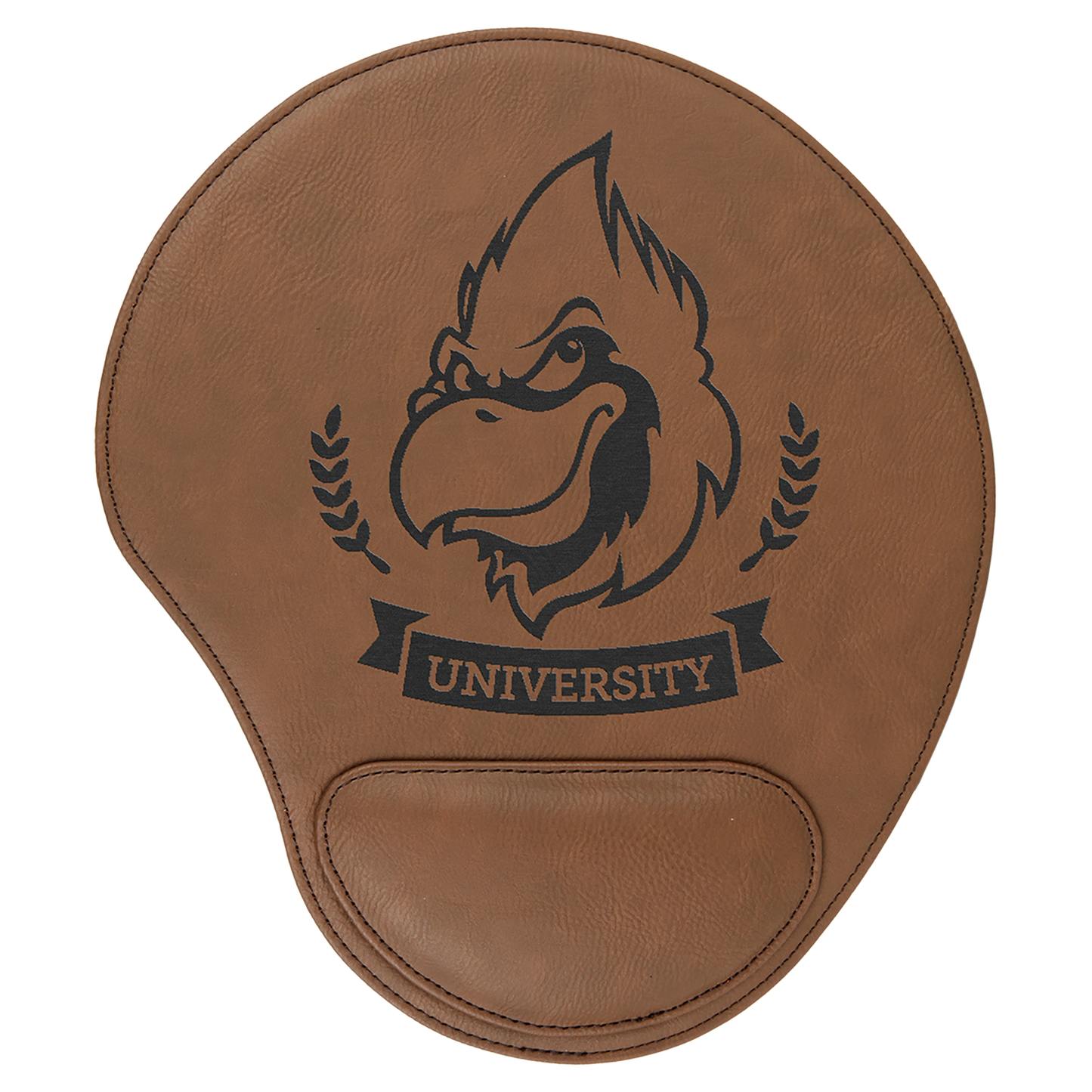 Custom Engraved Leatherette Mouse Pad