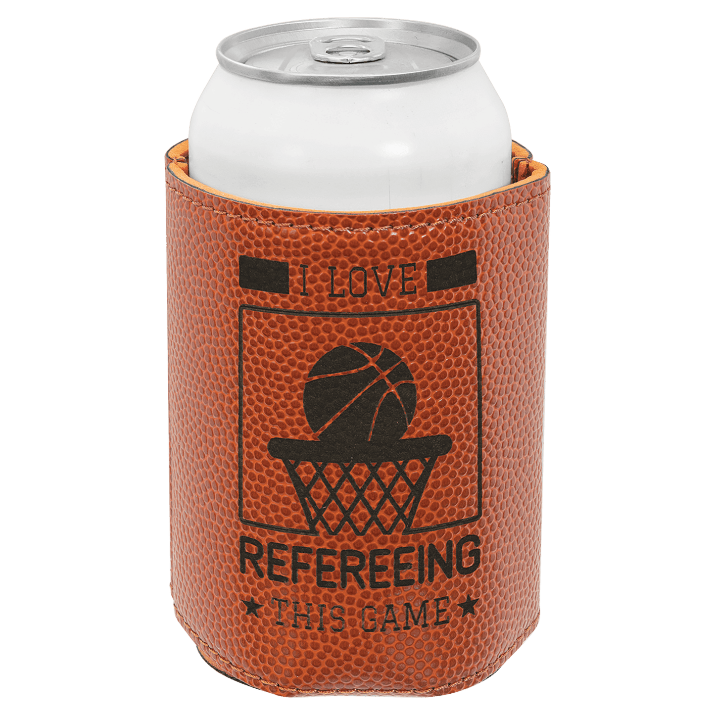 Custom Engraved Leatherette Beverage Holder "Koozie"