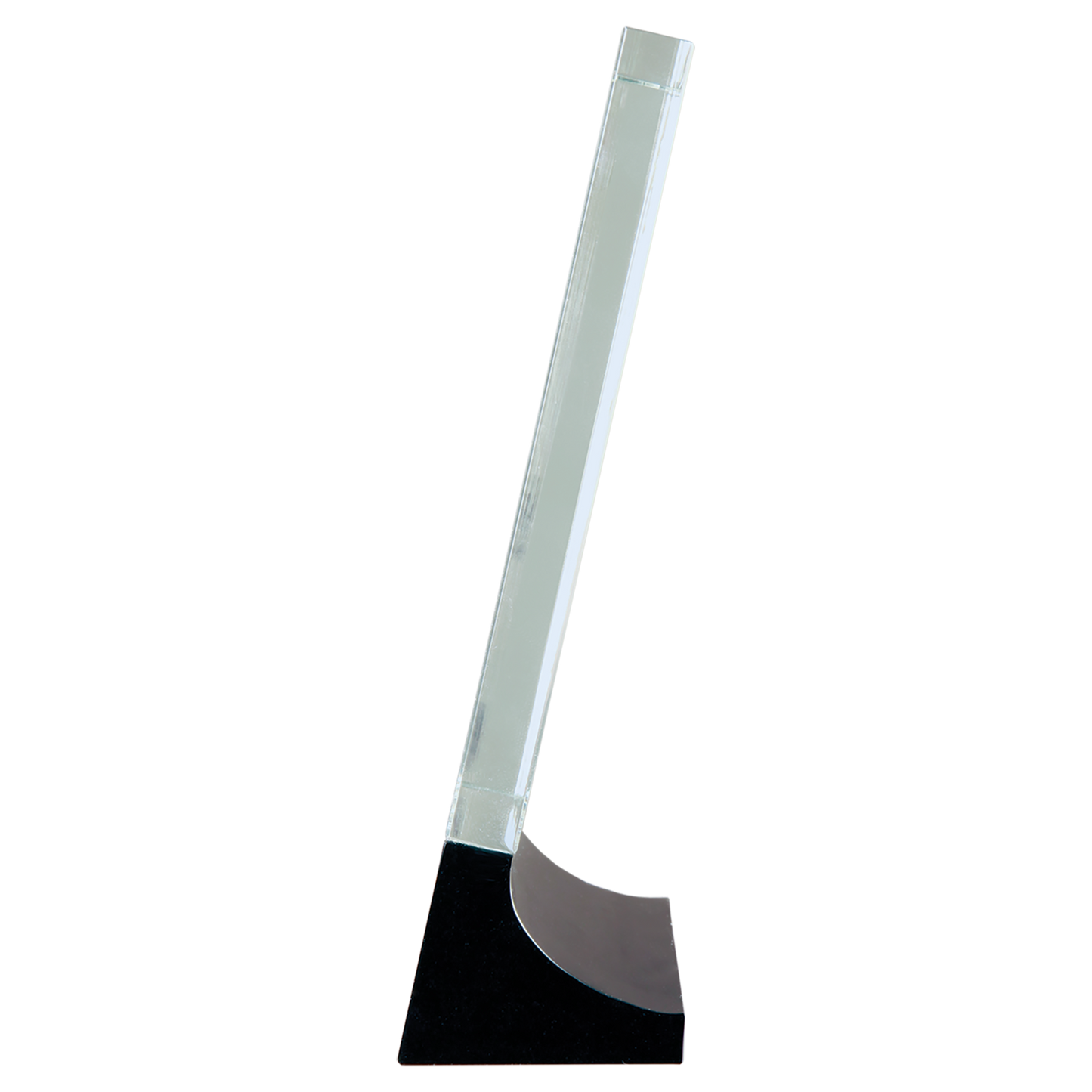 Slanted Glass Stand up Award