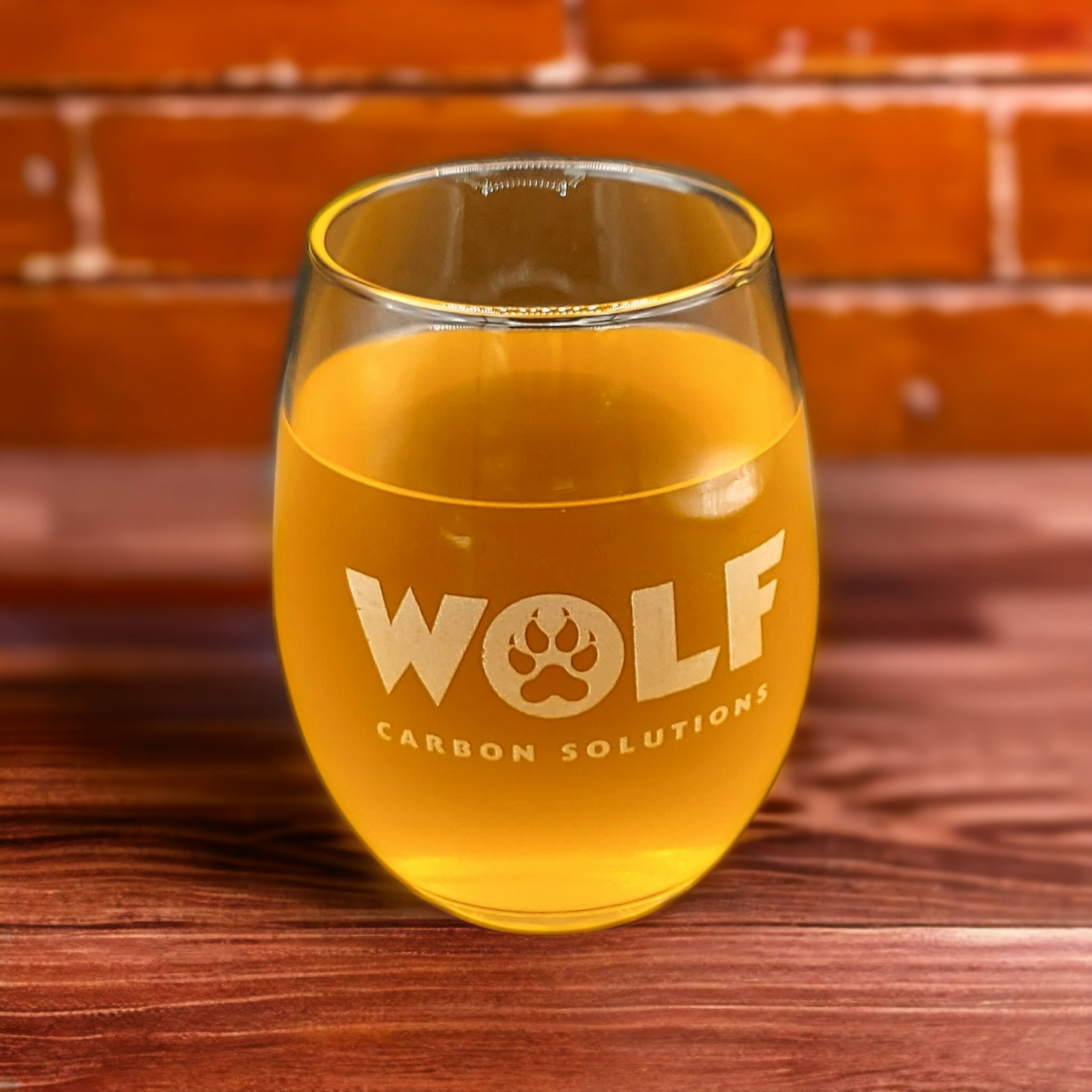 Custom Engraved 15oz Stemless Wine Glass