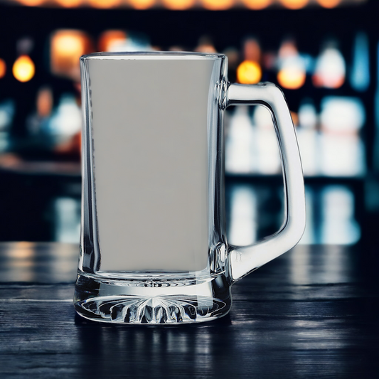 Custom Engraved 25oz Beer Mug with Handle