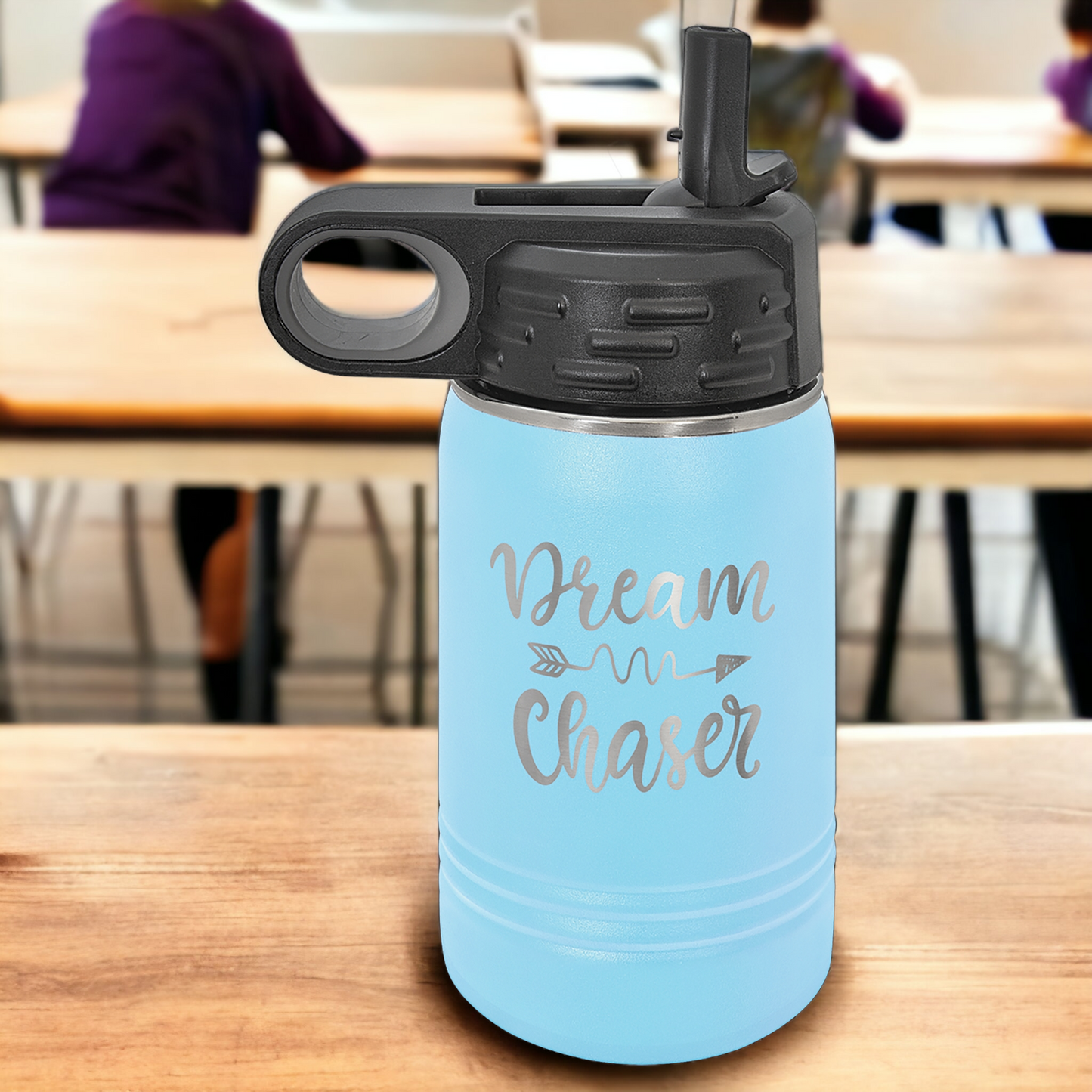 Custom Engraved 12oz Water Bottle Polar Camel Brand