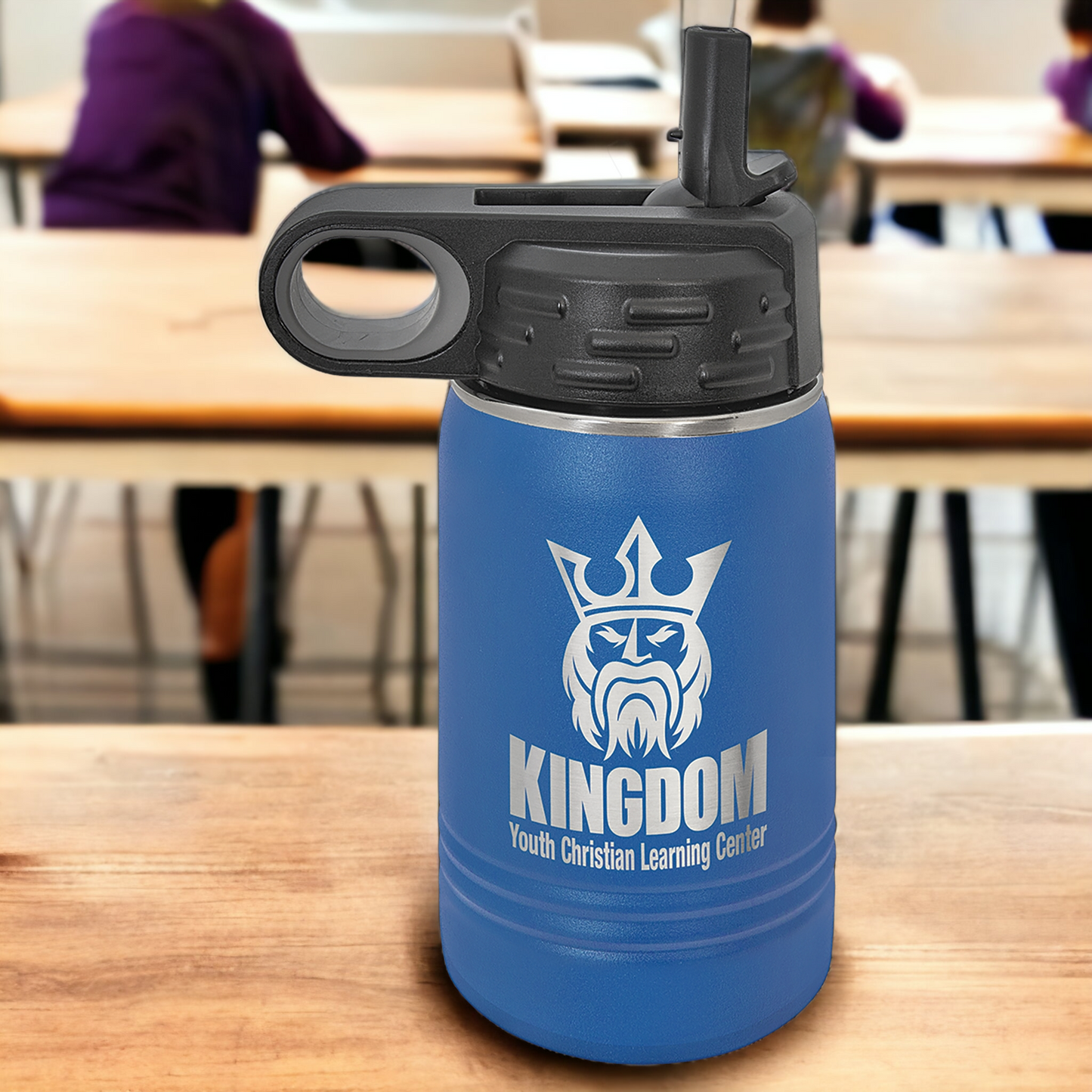 Custom Engraved 12oz Water Bottle Polar Camel Brand