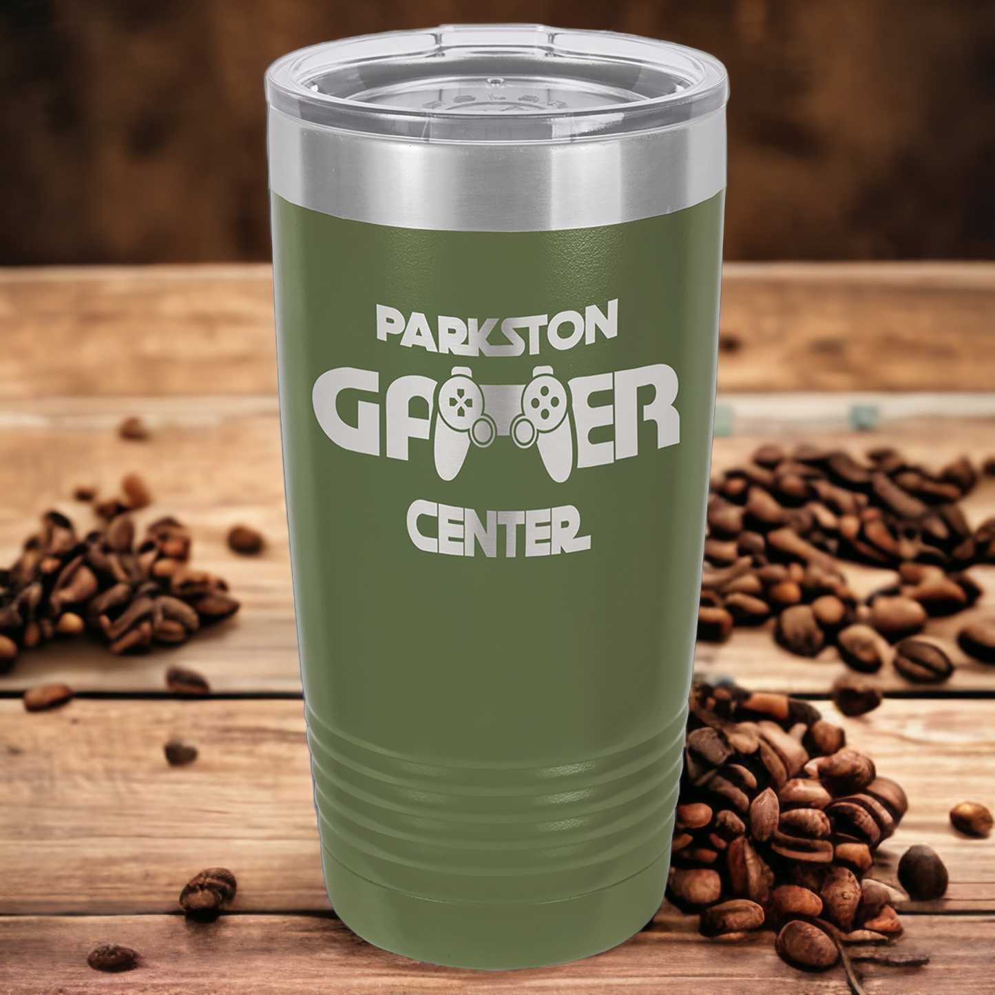 Custom Engraved 20oz Ringneck Tumbler, "Polar Camel" Brand