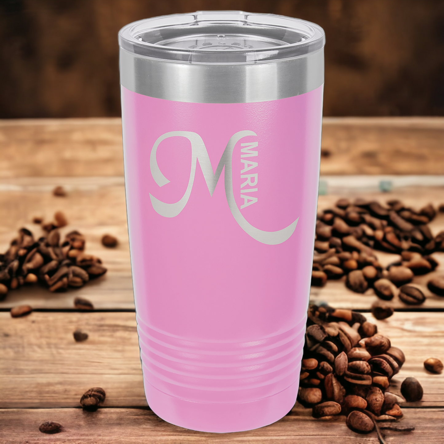 Custom Engraved 20oz Ringneck Tumbler, "Polar Camel" Brand