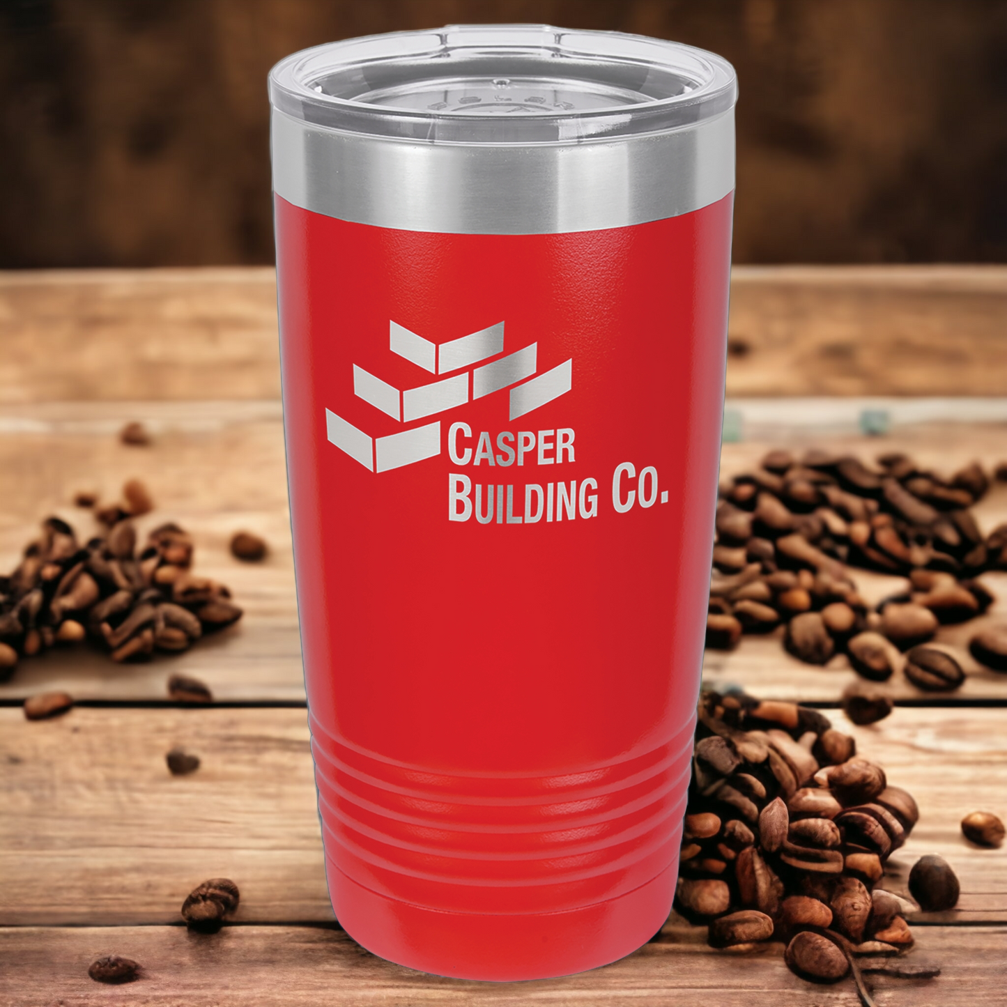 Custom Engraved 20oz Ringneck Tumbler, "Polar Camel" Brand