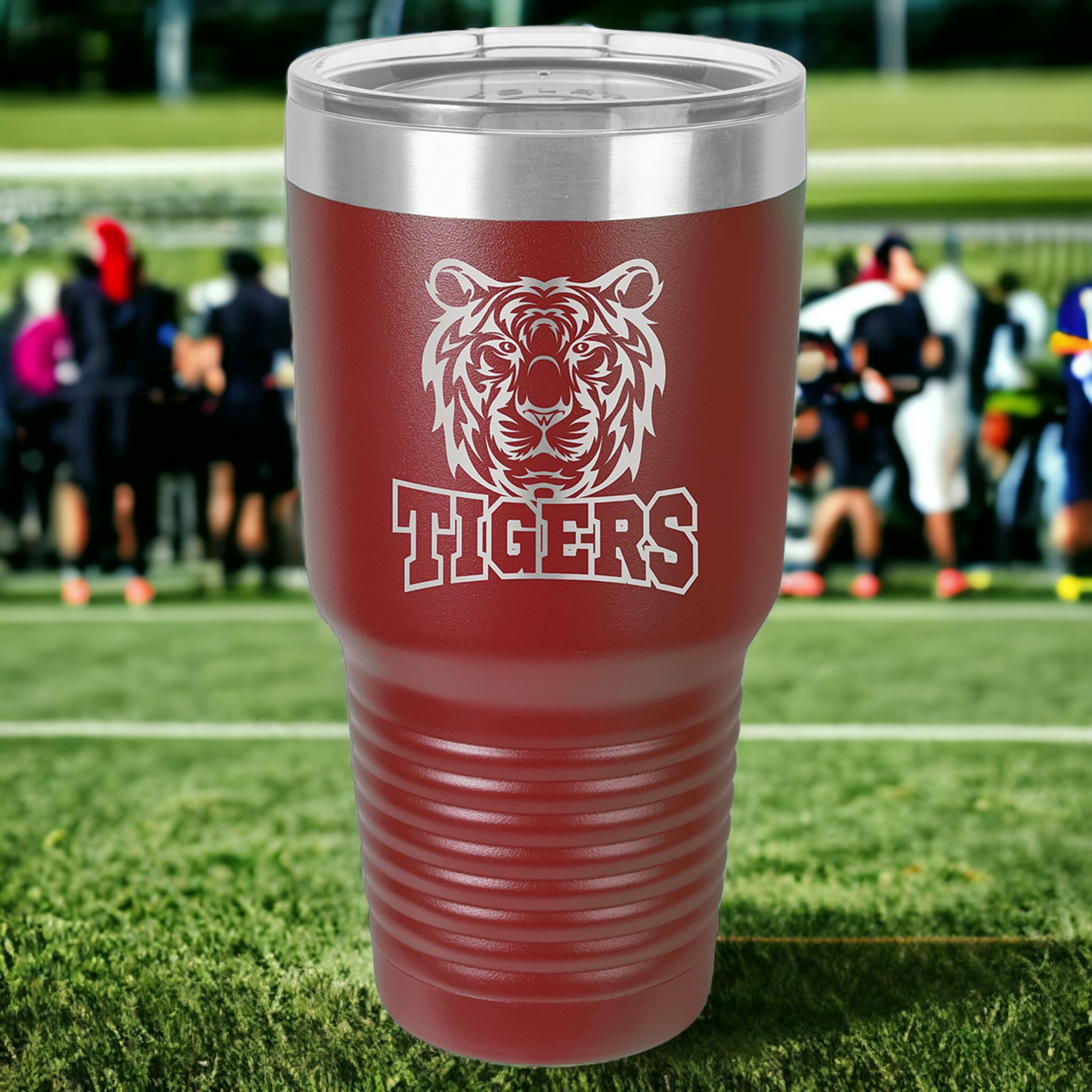 Custom Engraved 30oz Tumbler (Slider Lid), "Polar Camel" Brand