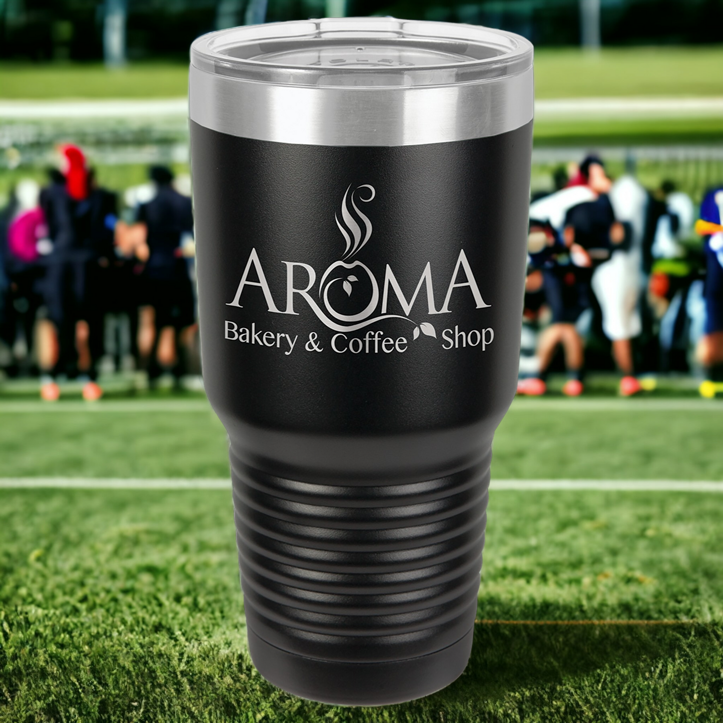 Custom Engraved 30oz Tumbler (Slider Lid), "Polar Camel" Brand