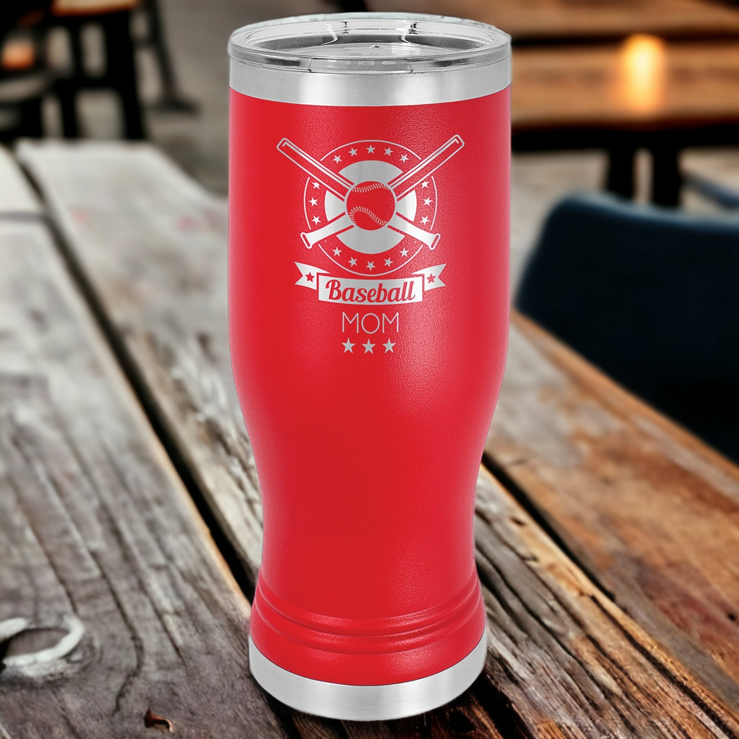 Custom Engraved 20oz Pilsner Tumbler, "Polar Camel" Brand