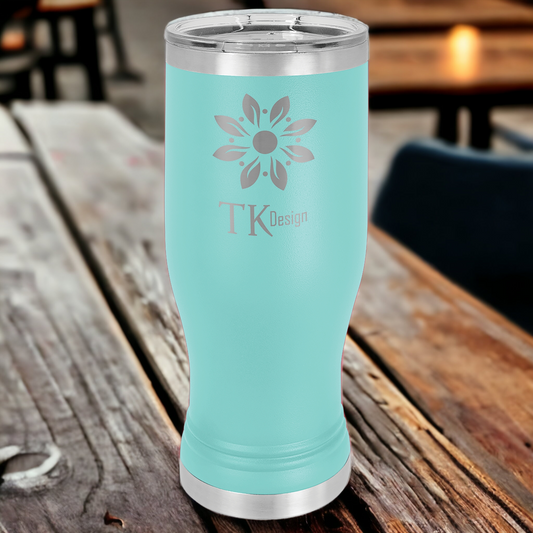 Custom Engraved 20oz Pilsner Tumbler, "Polar Camel" Brand