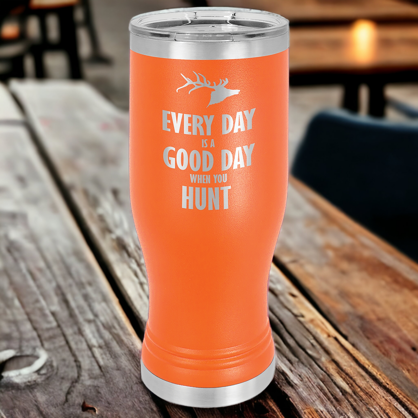 Custom Engraved 20oz Pilsner Tumbler, "Polar Camel" Brand