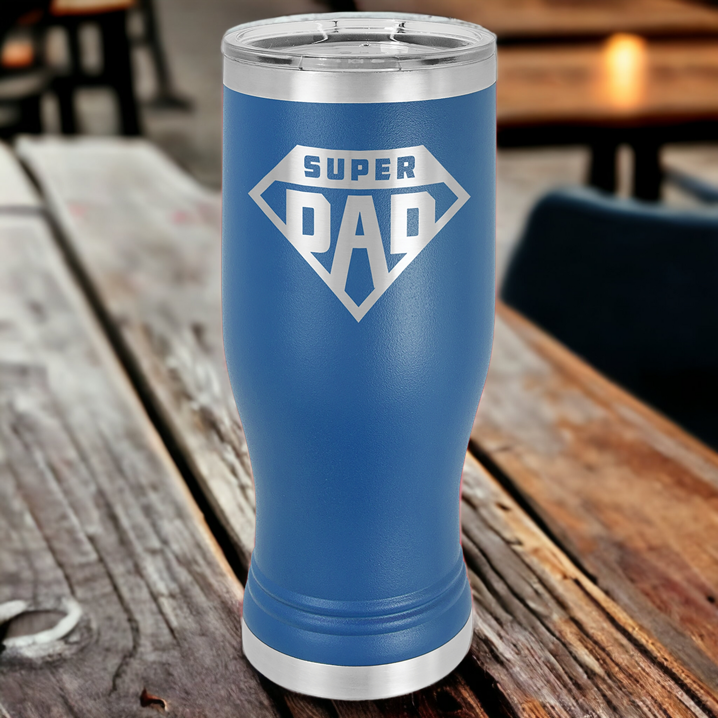 Custom Engraved 20oz Pilsner Tumbler, "Polar Camel" Brand