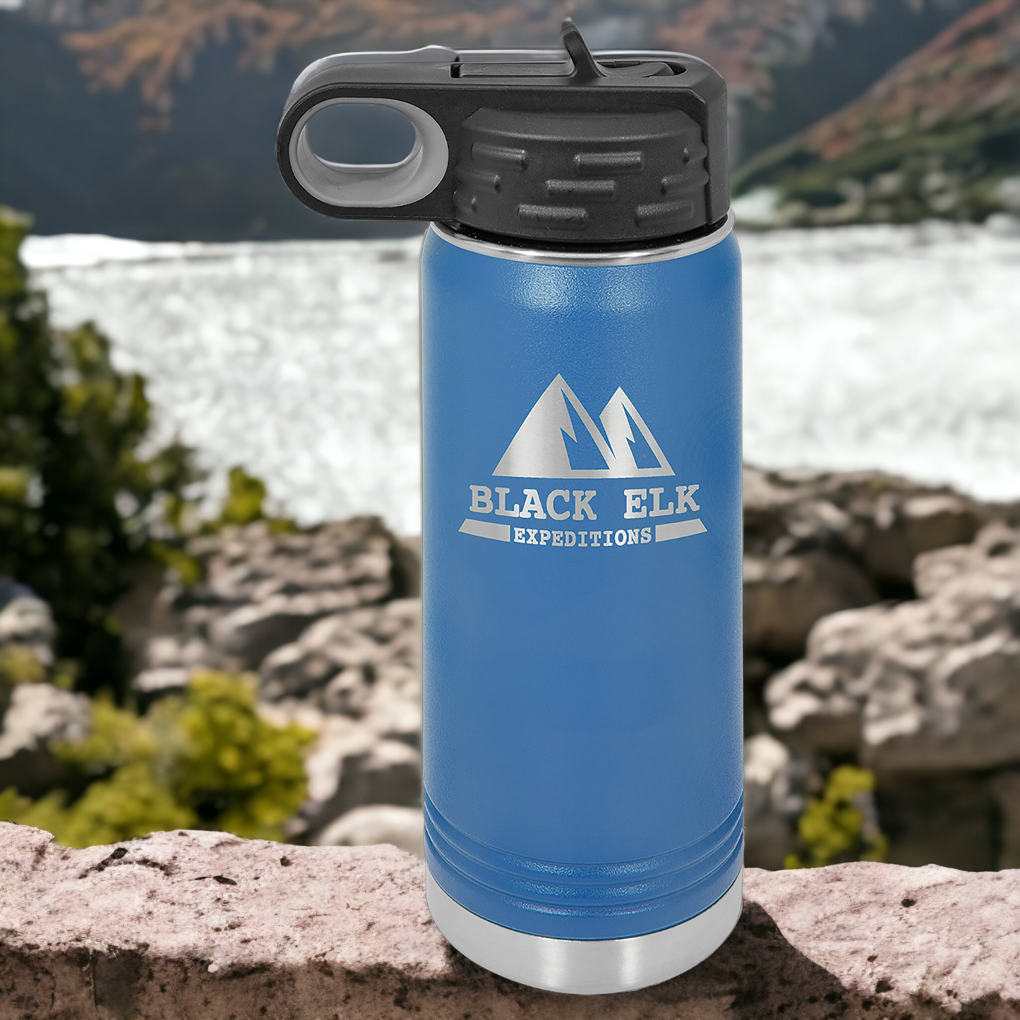 Custom Engraved 20oz Water Bottle Polar Camel Brand