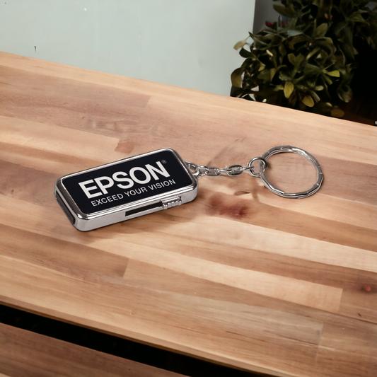 Custom Engraved 8GB Memory Flash Drive with Keychain