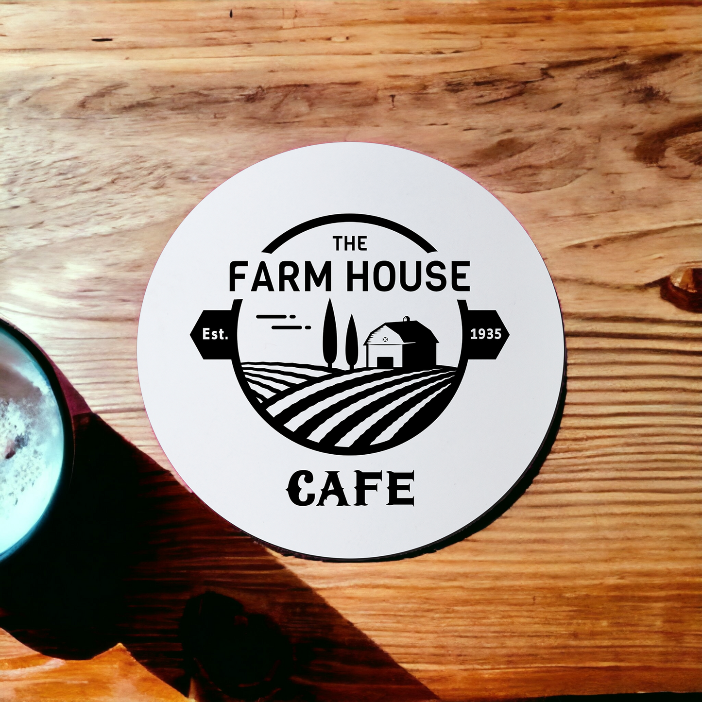 Custom Engraved Silicone Coaster (Set of 4)