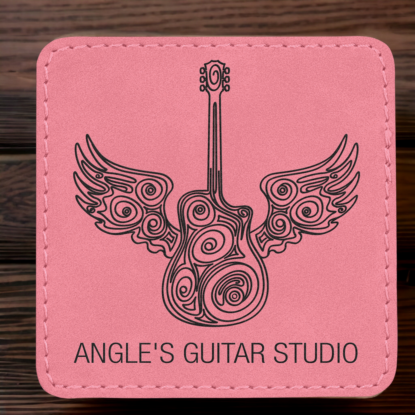 Custom Engraved Leatherette SquarePatch