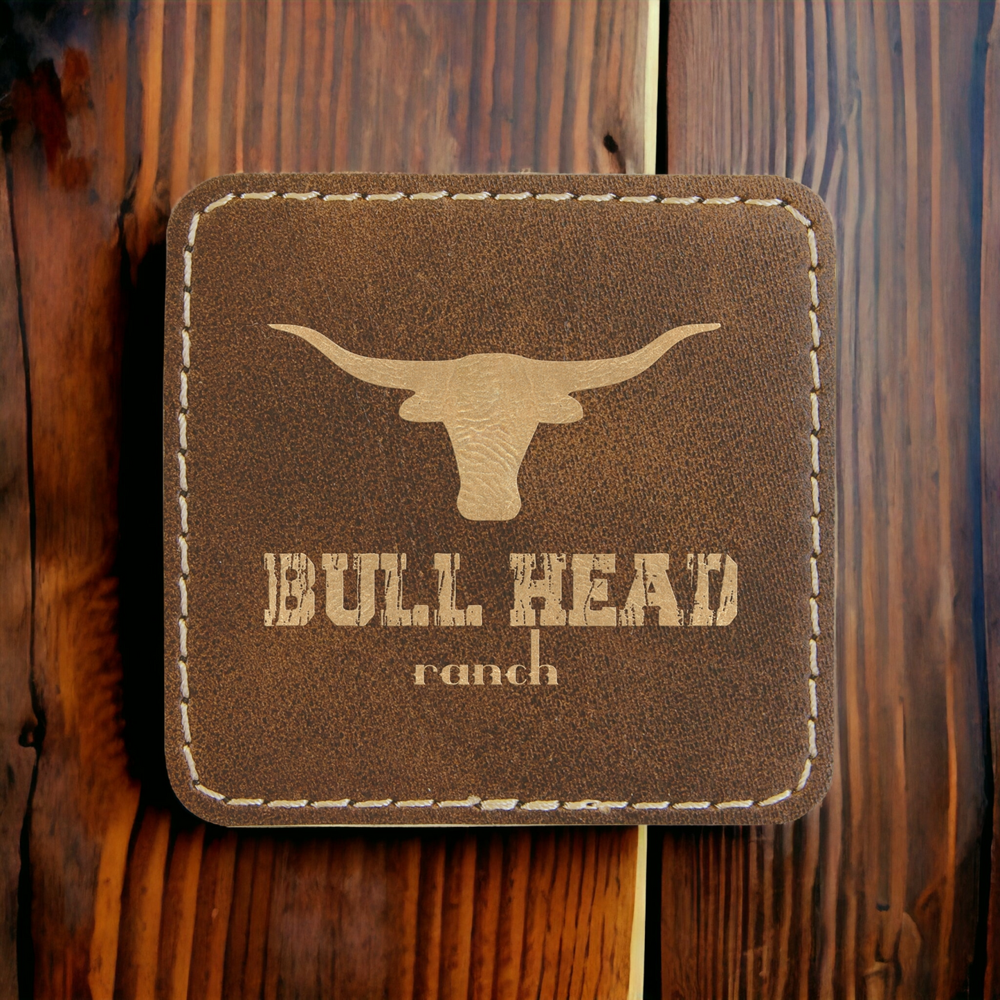 Custom Engraved Leatherette SquarePatch