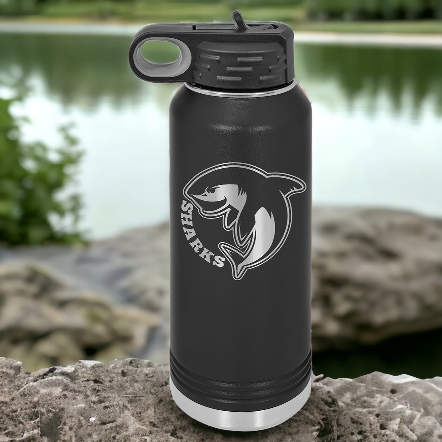 Custom Engraved 32oz Water Bottle Polar Camel Brand