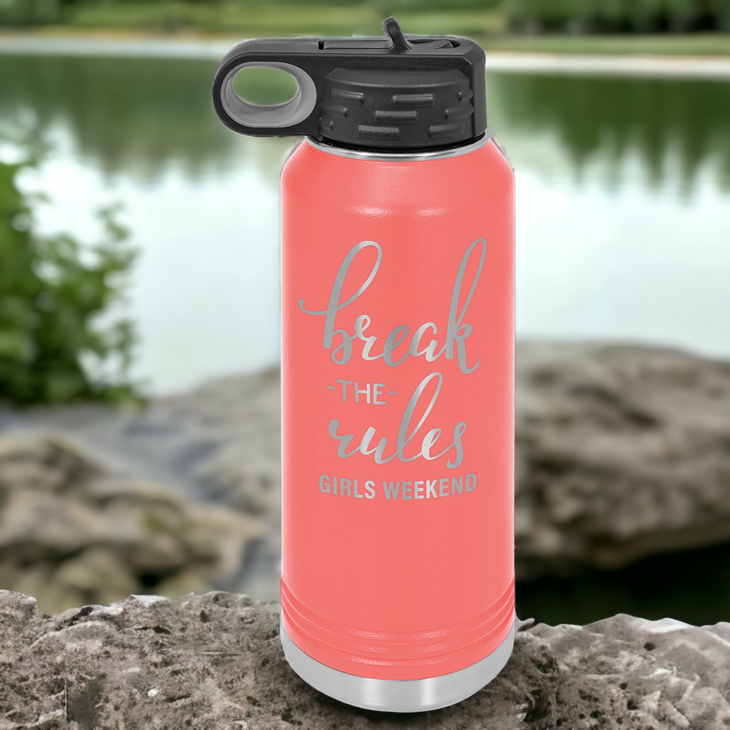 Custom Engraved 32oz Water Bottle Polar Camel Brand